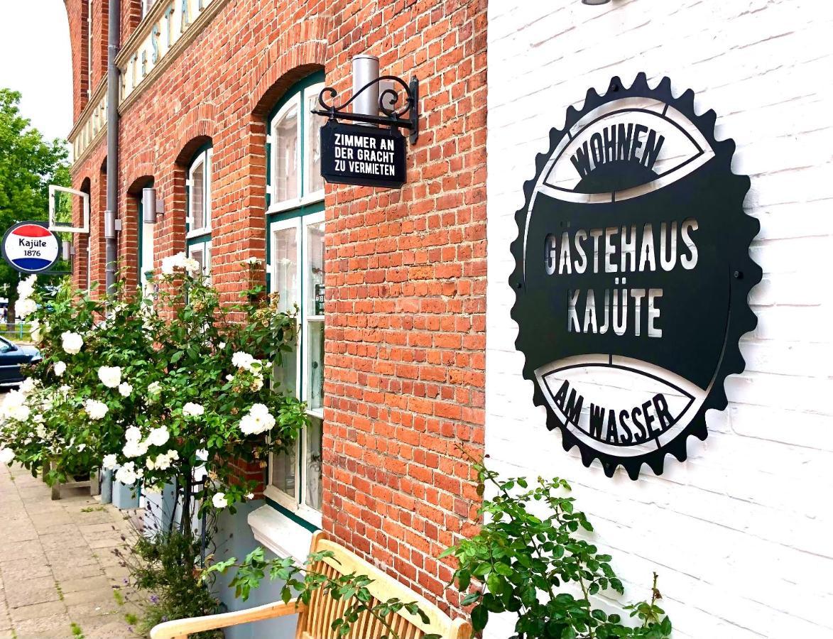 Gaestehaus Kajuete Direkt Am Wasser Friedrichstadt Zewnętrze zdjęcie