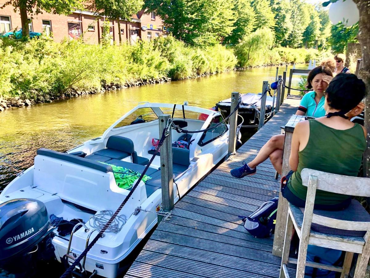 Gaestehaus Kajuete Direkt Am Wasser Friedrichstadt Zewnętrze zdjęcie