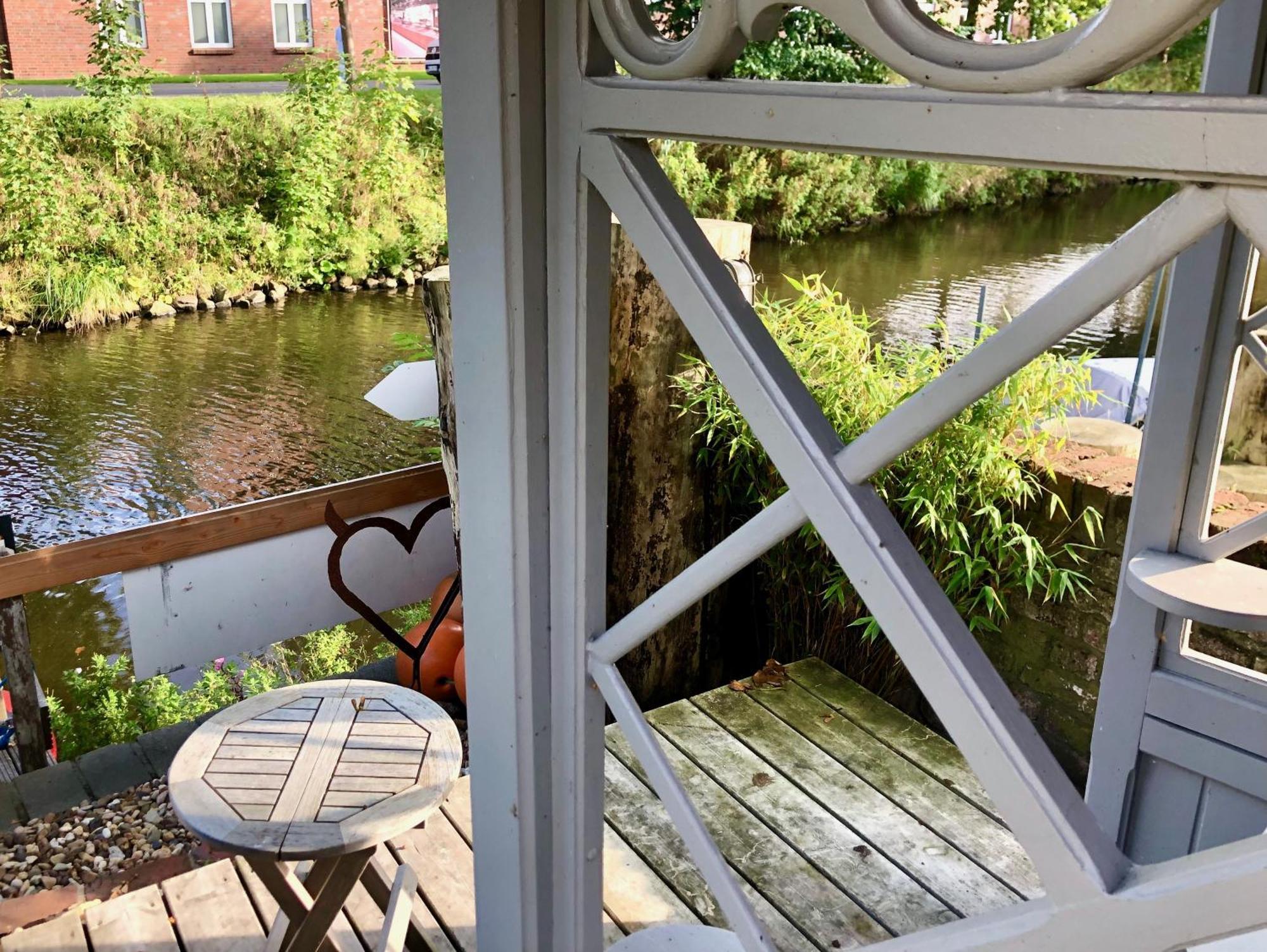 Gaestehaus Kajuete Direkt Am Wasser Friedrichstadt Zewnętrze zdjęcie